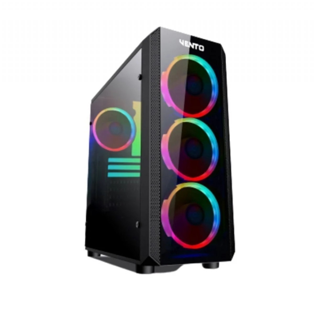 Kasa | VENTO VG04FE 4xRAINBOW FAN USB 3.0 BOŞ GAMING KASA | 153.01.05.59.23 |  | 