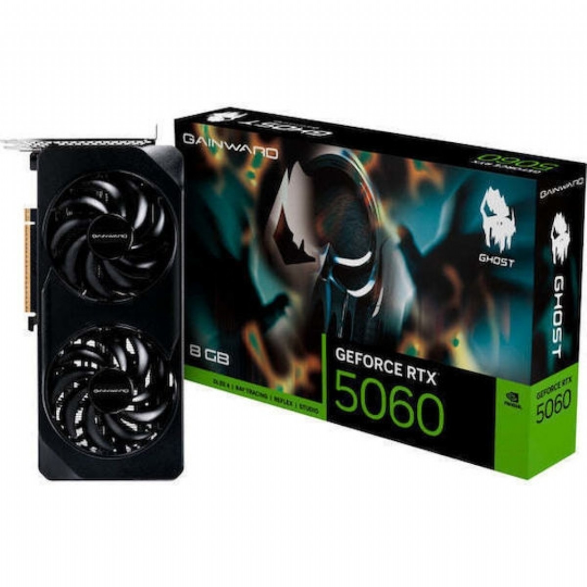 Ekran Kartı | GAINWARD NE75060019P1-GB2063B GEFORCE RTX5060 GHOST GDDR7 128Bit 8GB EKRAN KARTI | 153.01.01.109.85 |  | 